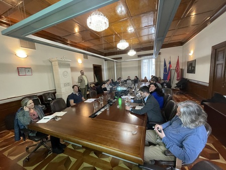 Usklajevalni sestanek projekta Kras-Carso II | Vir: arhiv Občine Sežana